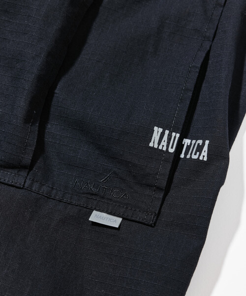 NAUTICA(ノーティカ)の「NAUTICA/ノーティカ カーブシルエット リップストップ カモフラージュ柄 カーゴパンツ(カーゴパンツ・メンズ・オリーブ/ブラック/ピンク・X-LARGE/MEDIUM/LARGE)」の5枚目の写真