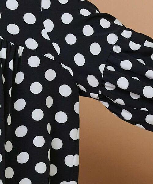 FRAPBOIS(フラボア)の「ドドット ブラウス(シャツ/ブラウス・レディース・ホワイト/ブラック・1)」の6枚目の写真