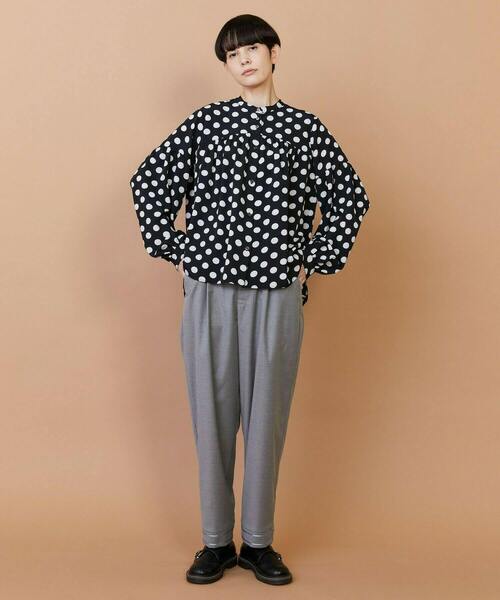 FRAPBOIS(フラボア)の「ドドット ブラウス(シャツ/ブラウス・レディース・ホワイト/ブラック・1)」の8枚目の写真