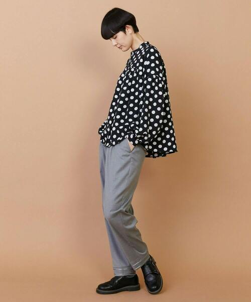 FRAPBOIS(フラボア)の「ドドット ブラウス(シャツ/ブラウス・レディース・ホワイト/ブラック・1)」の10枚目の写真