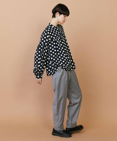 FRAPBOIS(フラボア)の「ドドット ブラウス(シャツ/ブラウス・レディース・ホワイト/ブラック・1)」の12枚目の写真