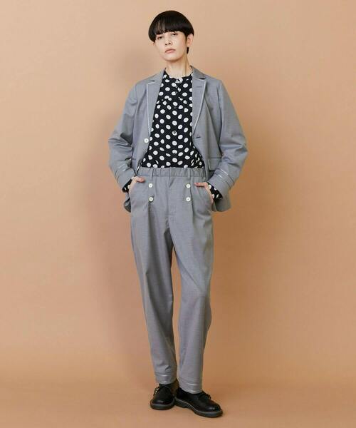 FRAPBOIS(フラボア)の「ドドット ブラウス(シャツ/ブラウス・レディース・ホワイト/ブラック・1)」の14枚目の写真