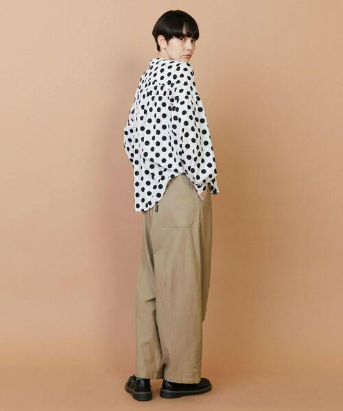 FRAPBOIS(フラボア)の「ドドット ブラウス(シャツ/ブラウス・レディース・ホワイト/ブラック・1)」の20枚目の写真