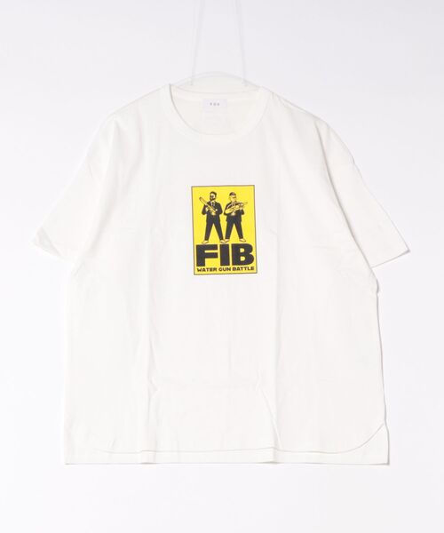 FOV(フォブ)の「フォブ FIB Tシャツ(Tシャツ/カットソー・レディース・ホワイト/ブラック/ベージュ系その他・F)」の1枚目の写真
