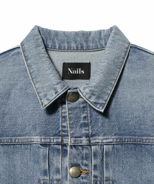 NAILS(ネイル)の「NAILS / ビッグ デニムジャケット(デニムジャケット・レディース・ブルー・MEDIUM/SMALL)」の3枚目の写真