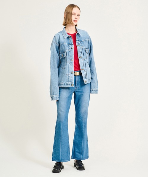 NAILS(ネイル)の「NAILS / ビッグ デニムジャケット(デニムジャケット・レディース・ブルー・MEDIUM/SMALL)」の12枚目の写真