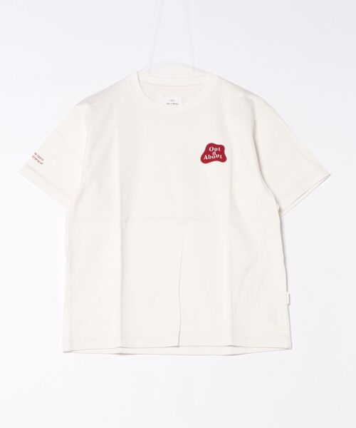 Out n About(アウトナバウト)の「オリジナルロゴTシャツ(Tシャツ/カットソー・レディース・オフホワイト/チャコールグレー・M/L)」の10枚目の写真