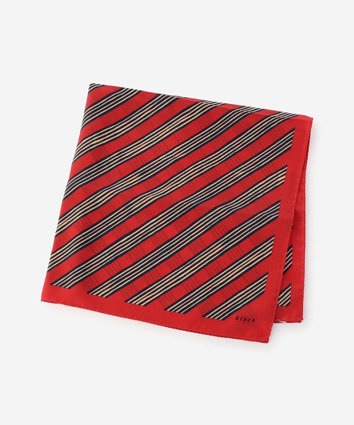 Bshop(ビショップ)の「Bleck | シルククレープ スカーフ UNISEX(バンダナ/スカーフ・レディース・レッド系その他/ブルー系その他5・ONE)」の2枚目の写真