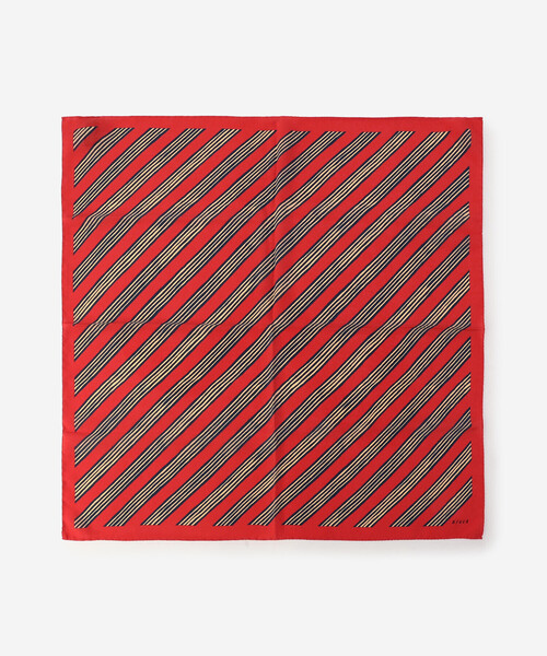 Bshop(ビショップ)の「Bleck | シルククレープ スカーフ UNISEX(バンダナ/スカーフ・レディース・レッド系その他/ブルー系その他5・ONE)」の5枚目の写真