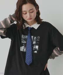 ad thie（アドティエ）の「ワンタッチ ドット ネクタイ（ネクタイ）」