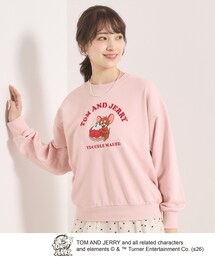 TOM AND JERRY 裏毛プルオーバー