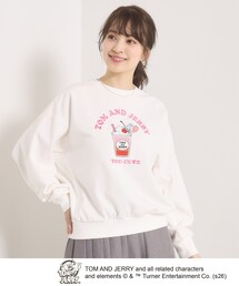 TOM AND JERRY 裏毛プルオーバー