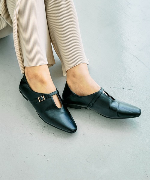 LEPSIM(レプシィム)の「Uカットフラットパンプス 642638(パンプス・レディース・シルバー/ブラック・MEDIUM/LARGE)」の18枚目の写真