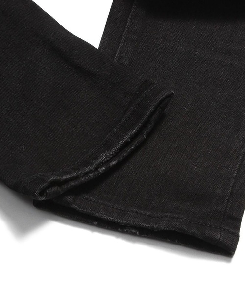 mnml(ミニマル)の「mnml【ミニマル】-X165 PAISLEY SKINNY FIT DENIM(デニムパンツ・メンズ・ブラック系/インディゴブルー・L/M/XL/S)」の11枚目の写真