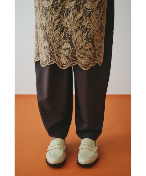 HeRIN.CYE（ヘリンドットサイ）の「Lace wrap skirt　　レースラップスカート（スカート・レディース・オフホワイト/ベージュ/ブラック・FREE）」の8枚目の写真