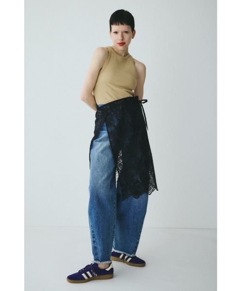 HeRIN.CYE（ヘリンドットサイ）の「Lace wrap skirt　　レースラップスカート（スカート・レディース・オフホワイト/ベージュ/ブラック・FREE）」の13枚目の写真