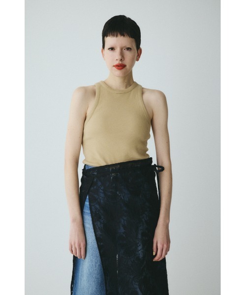 HeRIN.CYE（ヘリンドットサイ）の「Lace wrap skirt　　レースラップスカート（スカート・レディース・オフホワイト/ベージュ/ブラック・FREE）」の15枚目の写真