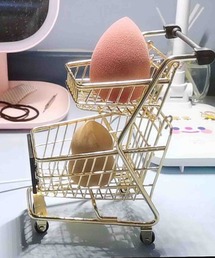 VIBGYOR（ヴィブジョー）の「FReePLACe/ショッピングカートデザイン 小物 収納 ケース X12778（収納グッズ）」