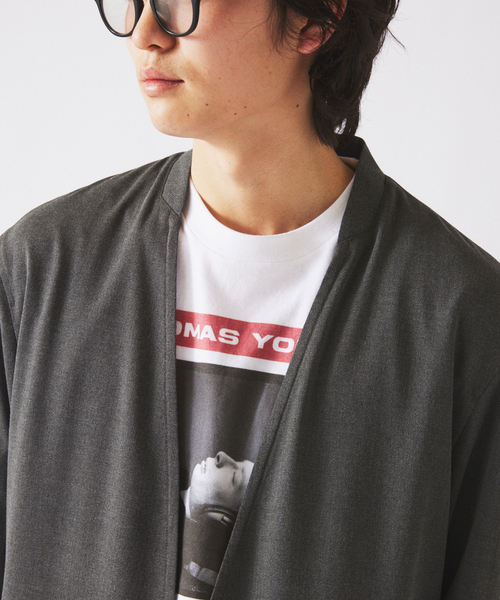 JOURNAL STANDARD relume（ジャーナルスタンダード　レリューム）の「TRメッシュ カーディガンジャケット (セットアップ対応可能)（その他アウター・メンズ・アイボリー/ブルー/グレー・LARGE/MEDIUM）」の10枚目の写真