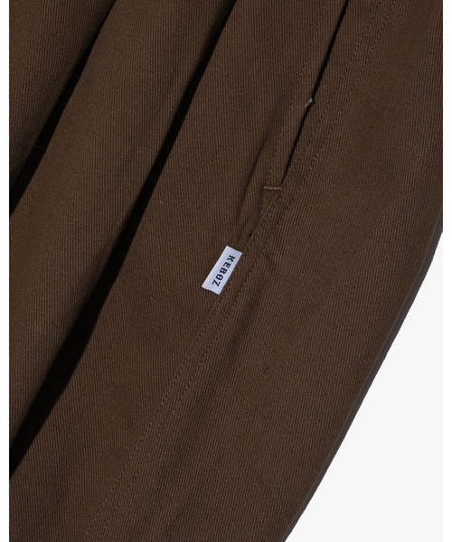 KEBOZ（ケボズ）の「COTTON TWILL EASY PANTS（その他パンツ・メンズ・ブルー/ブラック/ライトブラウン・L/M/XL）」の12枚目の写真