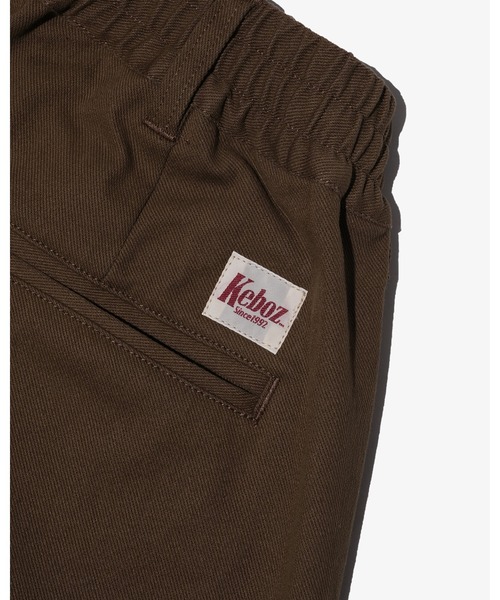 KEBOZ（ケボズ）の「COTTON TWILL EASY PANTS（その他パンツ・メンズ・ブルー/ブラック/ライトブラウン・L/M/XL）」の15枚目の写真