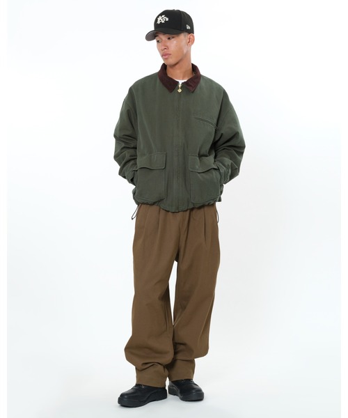 KEBOZ（ケボズ）の「COTTON TWILL EASY PANTS（その他パンツ・メンズ・ブルー/ブラック/ライトブラウン・L/M/XL）」の4枚目の写真