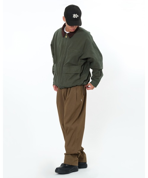 KEBOZ（ケボズ）の「COTTON TWILL EASY PANTS（その他パンツ・メンズ・ブルー/ブラック/ライトブラウン・L/M/XL）」の5枚目の写真