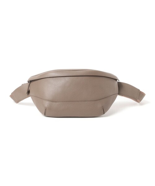 PELLE MORBIDA（ペッレモルビダ）の「PELLE MORBIDA / レザー ウエストバッグ（トートバッグ・メンズ・ブラウン系その他2/ブラック・ONE SIZE）」の2枚目の写真