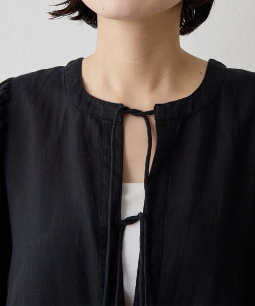 Whim Gazette（ウィムガゼット）の「2wayギャザーワンピース（ワンピース・レディース・ブラック/ピンク・FREE）」の18枚目の写真