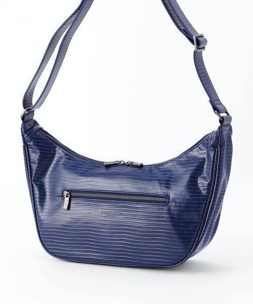 HIDEAWAYS NICOLE(ハイダウェイニコル)の「ラウンドショルダーバッグ(ショルダーバッグ・メンズ・ブラック/ホワイト/その他2/その他3・FREE)」の4枚目の写真