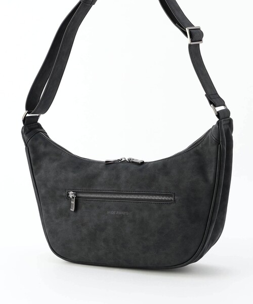 HIDEAWAYS NICOLE(ハイダウェイニコル)の「ラウンドショルダーバッグ(ショルダーバッグ・メンズ・ブラック/ホワイト/その他2/その他3・FREE)」の10枚目の写真