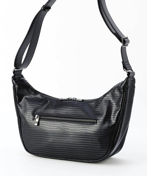 HIDEAWAYS NICOLE(ハイダウェイニコル)の「ラウンドショルダーバッグ(ショルダーバッグ・メンズ・ブラック/ホワイト/その他2/その他3・FREE)」の11枚目の写真