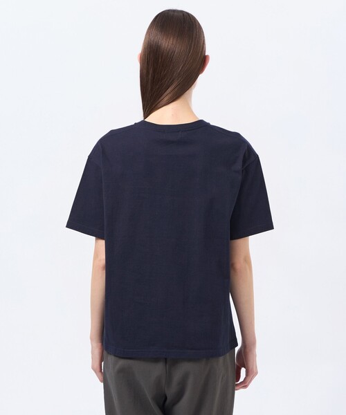 MACKINTOSH PHILOSOPHY（ﾏｯｷﾝﾄｯｼｭ ﾌｨﾛｿﾌｨｰ）の「ライティングロゴTシャツ（Tシャツ/カットソー・レディース・ブラウン系その他4/オフホワイト/ダークネイビー/グリーン系その他・38）」の12枚目の写真