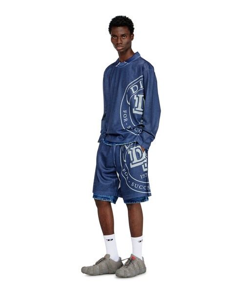 DIESEL(ディーゼル)の「メンズ ショートパンツ P-OLLIE(その他パンツ・メンズ・ブルー系その他・LARGE)」の2枚目の写真