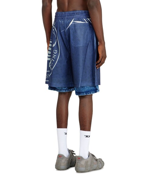 DIESEL(ディーゼル)の「メンズ ショートパンツ P-OLLIE(その他パンツ・メンズ・ブルー系その他・LARGE)」の3枚目の写真