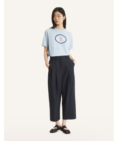 Maison Kitsune(メゾンキツネ)の「MAISON KITSUNE x KURO GRAND EST. VINTAGE WASH TEE(Tシャツ/カットソー・メンズ・ライトブルー・XL/S/M/L)」の3枚目の写真