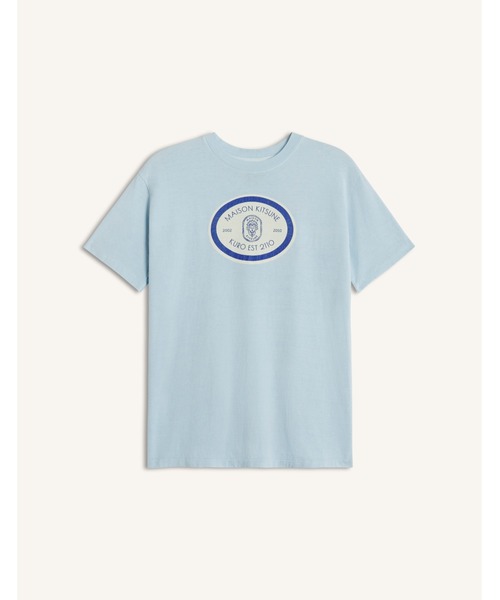 Maison Kitsune(メゾンキツネ)の「MAISON KITSUNE x KURO GRAND EST. VINTAGE WASH TEE(Tシャツ/カットソー・メンズ・ライトブルー・XL/S/M/L)」の6枚目の写真