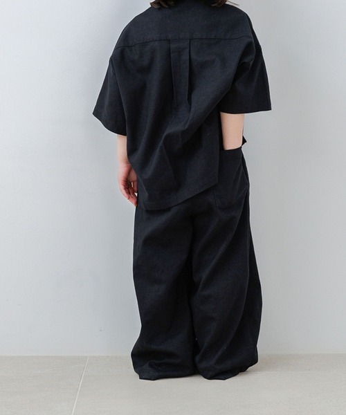 LOWRYS FARM（ローリーズファーム）の「リネンイージーコクーンパンツ　622579（その他パンツ・キッズ・ブラウン/ベージュ/ブラック・110cm/150cm/140cm/130cm/120cm）」の8枚目の写真