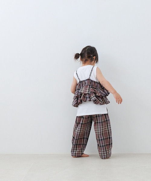 LOWRYS FARM（ローリーズファーム）の「リネンイージーコクーンパンツ　622579（その他パンツ・キッズ・ブラウン/ベージュ/ブラック・110cm/150cm/140cm/130cm/120cm）」の16枚目の写真