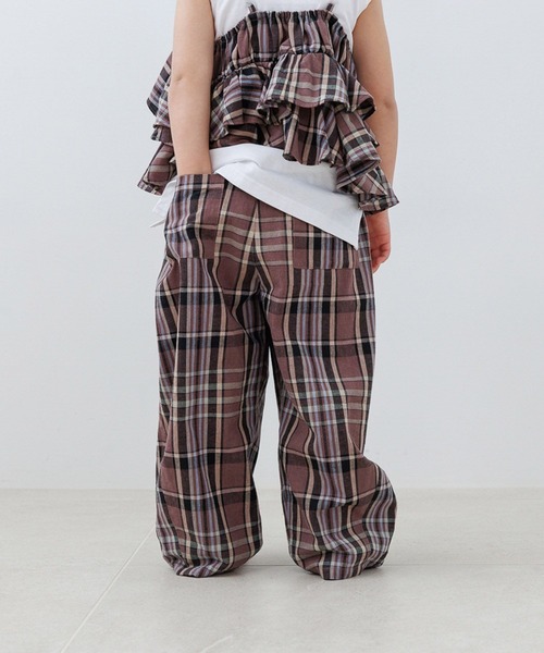 LOWRYS FARM（ローリーズファーム）の「リネンイージーコクーンパンツ　622579（その他パンツ・キッズ・ブラウン/ベージュ/ブラック・110cm/150cm/140cm/130cm/120cm）」の20枚目の写真