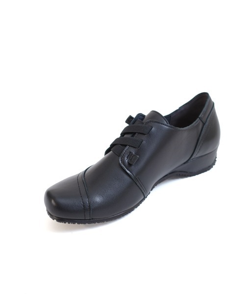 Pointer（shoes）（ポインター）の「【日本製・本革】スニーカー /　抗菌消臭 速乾カジュアルシューズ（スニーカー・レディース・ネイビー/ブラウン/ブラック系その他/ブラック/ライトブラウン・24cm/23.5cm/23cm/22.5cm/22cm/24.5cm）」の20枚目の写真