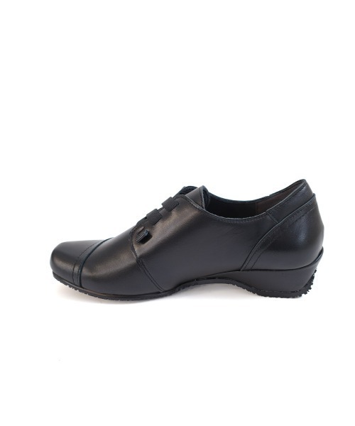 Pointer（shoes）（ポインター）の「【日本製・本革】スニーカー /　抗菌消臭 速乾カジュアルシューズ（スニーカー・レディース・ネイビー/ブラウン/ブラック系その他/ブラック/ライトブラウン・24cm/23.5cm/23cm/22.5cm/22cm/24.5cm）」の22枚目の写真