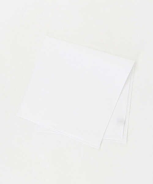 UNITED ARROWS（ユナイテッドアローズ）の「SIDOGRAS ソリッド ハンカチ（バンダナ/スカーフ・メンズ・ライトブルー/ライトピンク/ホワイト/コバルトブルー・FREE）」の2枚目の写真