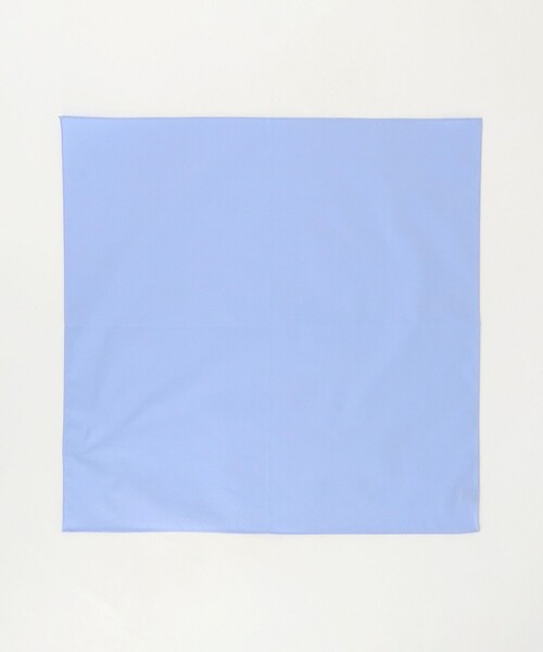 UNITED ARROWS（ユナイテッドアローズ）の「SIDOGRAS ソリッド ハンカチ（バンダナ/スカーフ・メンズ・ライトブルー/ライトピンク/ホワイト/コバルトブルー・FREE）」の5枚目の写真