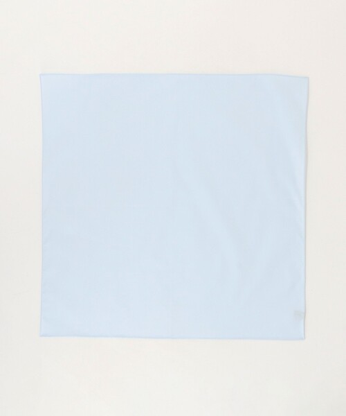 UNITED ARROWS（ユナイテッドアローズ）の「SIDOGRAS ソリッド ハンカチ（バンダナ/スカーフ・メンズ・ライトブルー/ライトピンク/ホワイト/コバルトブルー・FREE）」の14枚目の写真