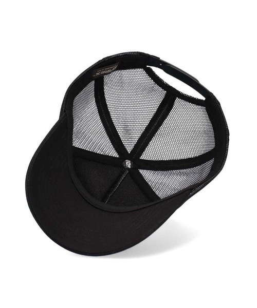AVIREX(アヴィレックス)の「AVIREX MULTI LOGO MESH CAP(キャップ・メンズ・ブラック/ホワイト・FREE)」の11枚目の写真