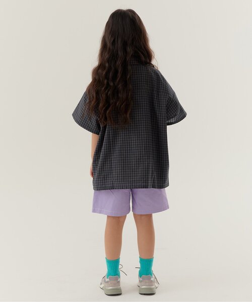BREEZE(ブリーズ)の「【WEB限定】KUDOZ.B チェックシャツ(シャツ/ブラウス・キッズ・ブラック/グリーン・90/100/110/120/130/140/150)」の4枚目の写真