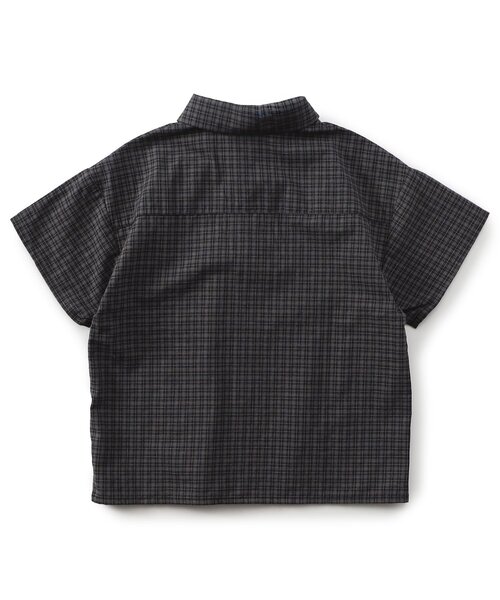 BREEZE(ブリーズ)の「【WEB限定】KUDOZ.B チェックシャツ(シャツ/ブラウス・キッズ・ブラック/グリーン・90/100/110/120/130/140/150)」の10枚目の写真