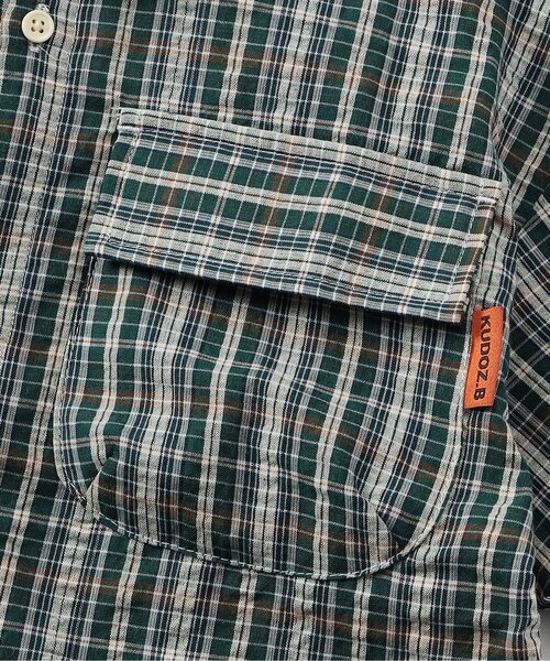BREEZE(ブリーズ)の「【WEB限定】KUDOZ.B チェックシャツ(シャツ/ブラウス・キッズ・ブラック/グリーン・90/100/110/120/130/140/150)」の13枚目の写真