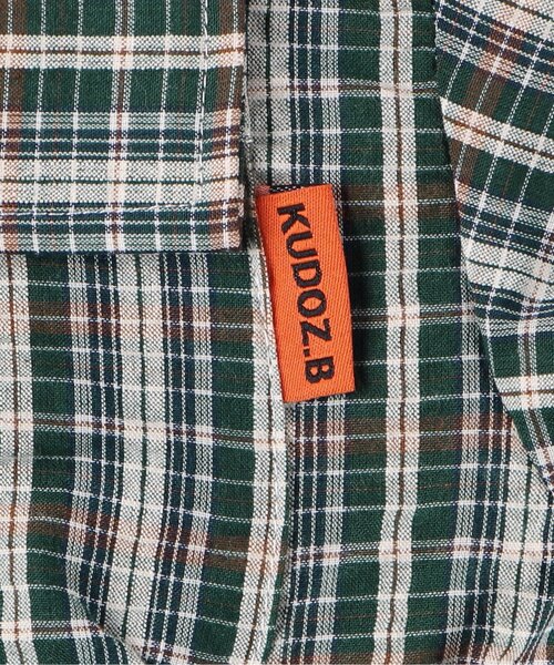 BREEZE(ブリーズ)の「【WEB限定】KUDOZ.B チェックシャツ(シャツ/ブラウス・キッズ・ブラック/グリーン・90/100/110/120/130/140/150)」の14枚目の写真